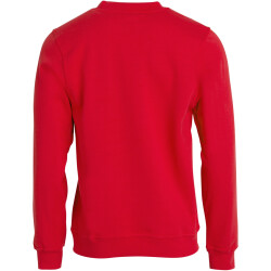 CLIQUE Basic Roundneck Sweatshirt Kinder 35 - rot 100 cm