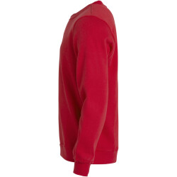 CLIQUE Basic Roundneck Sweatshirt Kinder 35 - rot 100 cm