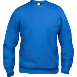 CLIQUE Basic Roundneck Sweatshirt Kinder 55 - royalblau 140 cm