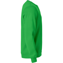 CLIQUE Basic Roundneck Sweatshirt Kinder 605 - apfelgr&uuml;n 120 cm