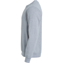 CLIQUE Basic Roundneck Sweatshirt Kinder 95 - grau meliert 140 cm