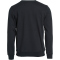 CLIQUE Basic Roundneck Sweatshirt Kinder 99 - schwarz 100 cm