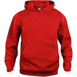 CLIQUE Basic Hoodie Kinder 35 - rot 100 cm