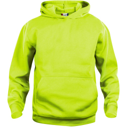 CLIQUE Basic Hoodie Kinder 600 - leuchtgrün 100 cm