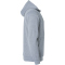 CLIQUE Basic Hoodie Kinder 95 - grau meliert 100 cm
