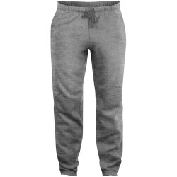 CLIQUE Basic Jogginghose Kinder 95 - grau meliert 100 cm