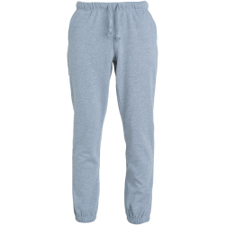 CLIQUE Basic Jogginghose Kinder 95 - grau meliert 140 cm