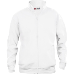 CLIQUE Basic Sweatjacke Kinder 00 - weiß 100 cm