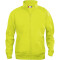 CLIQUE Basic Sweatjacke Kinder 11 - leuchtgelb 100 cm