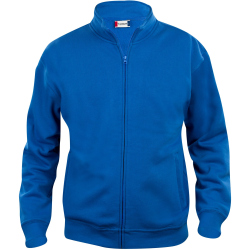 CLIQUE Basic Sweatjacke Kinder 55 - royalblau 100 cm