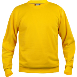 CLIQUE Basic Roundneck Sweatshirt 10 - lemon XXL