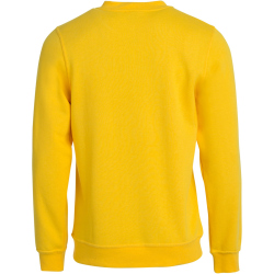 CLIQUE Basic Roundneck Sweatshirt 10 - lemon XXL
