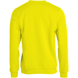 CLIQUE Basic Roundneck Sweatshirt 11 - visibility gelb XS