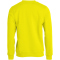 CLIQUE Basic Roundneck Sweatshirt 11 - visibility gelb XS