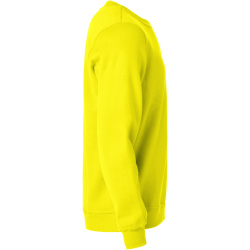 CLIQUE Basic Roundneck Sweatshirt 11 - visibility gelb L