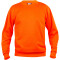 CLIQUE Basic Roundneck Sweatshirt 170 - visibility orange XS
