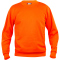 CLIQUE Basic Roundneck Sweatshirt 170 - visibility orange XL