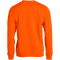 CLIQUE Basic Roundneck Sweatshirt 170 - visibility orange XL