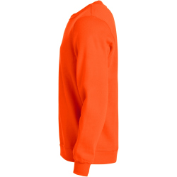 CLIQUE Basic Roundneck Sweatshirt 170 - visibility orange XXL