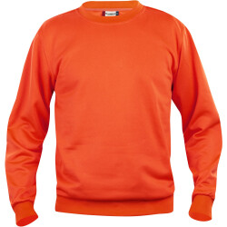 CLIQUE Basic Roundneck Sweatshirt 18 - blutorange XS