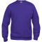 CLIQUE Basic Roundneck Sweatshirt 44 - lila M