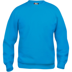 CLIQUE Basic Roundneck Sweatshirt 54 - t&uuml;rkis 3XL