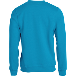 CLIQUE Basic Roundneck Sweatshirt 54 - t&uuml;rkis 3XL