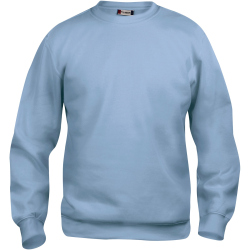 CLIQUE Basic Roundneck Sweatshirt 57 - hellblau XS