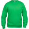 CLIQUE Basic Roundneck Sweatshirt 605 - apfelgr&uuml;n L