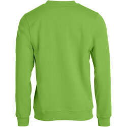 CLIQUE Basic Roundneck Sweatshirt 67 - hellgrün XS