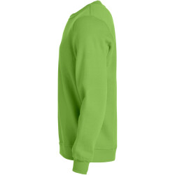 CLIQUE Basic Roundneck Sweatshirt 67 - hellgrün XS