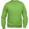 CLIQUE Basic Roundneck Sweatshirt 67 - hellgrün XS