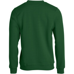 CLIQUE Basic Roundneck Sweatshirt 68 - flaschengrün XS