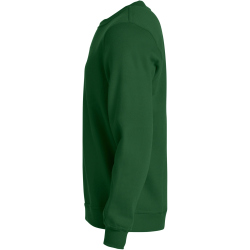 CLIQUE Basic Roundneck Sweatshirt 68 - flaschengr&uuml;n XS