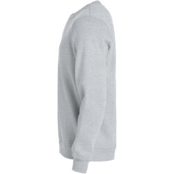 CLIQUE Basic Roundneck Sweatshirt 92 - asche XS