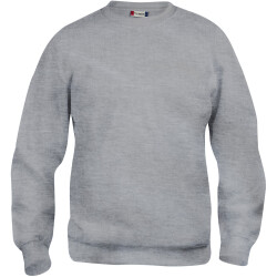 CLIQUE Basic Roundneck Sweatshirt 95 - grau meliert XS
