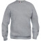 CLIQUE Basic Roundneck Sweatshirt 95 - grau meliert XS