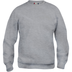 CLIQUE Basic Roundneck Sweatshirt 95 - grau meliert 4XL