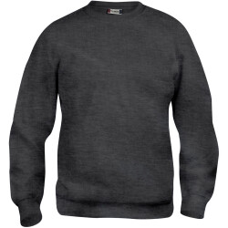 CLIQUE Basic Roundneck Sweatshirt 955 - anthrazit meliert XL