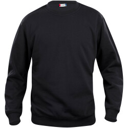 CLIQUE Basic Roundneck Sweatshirt 99 - schwarz XS