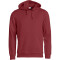 CLIQUE Basic Hoodie 38 - bordeaux XS