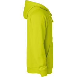 CLIQUE Basic Hoodie 600 - signalgr&uuml;n XS