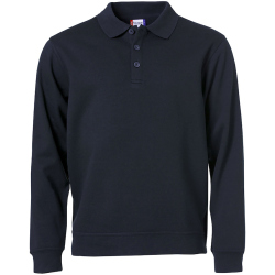 CLIQUE Basic Polo Sweatshirt Herren 580 - dunkelblau 5XL
