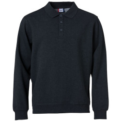 CLIQUE Basic Polo Sweatshirt Herren 955 - anthrazit...