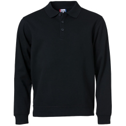 CLIQUE Basic Polo Sweatshirt Herren 99 - schwarz M