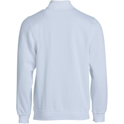 CLIQUE Basic 1/2-Zip Sweatshirt Herren 00 - wei&szlig; XXL