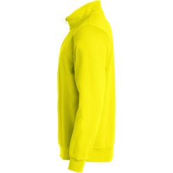 CLIQUE Basic 1/2-Zip Sweatshirt Herren 11 - visibility gelb M