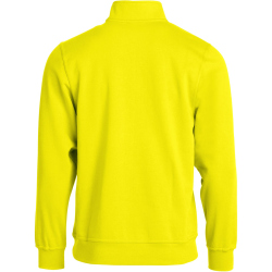 CLIQUE Basic 1/2-Zip Sweatshirt Herren 11 - visibility gelb 3XL
