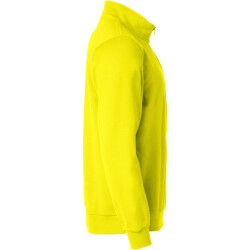 CLIQUE Basic 1/2-Zip Sweatshirt Herren 11 - visibility gelb 3XL