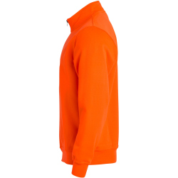 CLIQUE Basic 1/2-Zip Sweatshirt Herren 170 - visibility orange XS